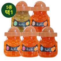 제주도 과일청 레드향청 한라봉청 풋귤청 선물세트 제주기념품 단체선물 답례품 320g, 천혜향차