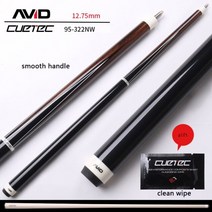 스포츠/레져||구기스포츠||당구/포켓볼||당구큐대/포켓볼큐Cuetec AVID 풀 큐, 12.75mm, 03-95-322 스무스
