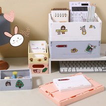 미니 폴딩박스ver3 리빙 바스켓 소형 대형 파스텔 접이식 다용도 펜트리 소품 수납 정리, 소형S, 핑크