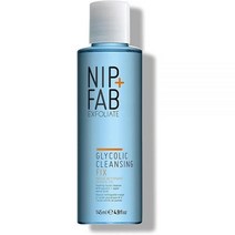 Nip + Fab 글리콜산 픽스 포밍 클렌저 올리브 오일 각질 제거 리서페이싱 AHA 페이셜 클렌징 폼 워시 균일한 톤 피부 잔주름 주름