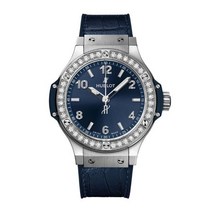 허블롯 스텐 다이아몬드 빅뱅 워치 38mm, OS