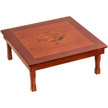 제사상 제삿상 접이식 교자상 차례상 전통 나무 원목, 80x80 높이 32cm 원앙