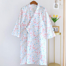 스캇홈 샤워가운 골프 목욕 가운 24종, 꽃축제 핑크, 1개