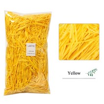 20G/50G 다채로운 파쇄 주름 종이 라피아 사탕 상자 DIY 선물 상자 충전 재료 웨딩 결혼 홈 인테리어, 20g, 20 yellow