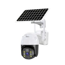 태양열 CCTV 쓰레기무단투기cctv 야외 농막 감시 원격, 4G 울트라클리어-8MP 감시거리3-8M
