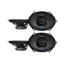 (4) ALPINE S-S57 230와트 5x7
