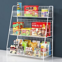 사무실 업소 간식 진열매대 진열대, 블랙 소형4단, 상세이페이지 참고