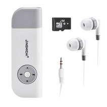 MP3 휴대용 마이크로 SD 플레이어 이어폰 재생기 음악 무손실 사운드 미디어 TF 카드, 01 WHITE
