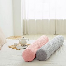 온열 바디 필로우 롱 쿠션 안고자는 긴 다리 마약 베개 죽부인, 핑크