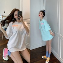 코자와 오버핏 여성반팔티셔츠 2장 2종세트