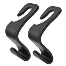 자동차 후크 견인 고리 차 견인장치 좌석 머리 받침 hangerg 뒤에 2pcs 옷걸이 가방 주최자에 대한 플라스틱 자동 제품 홀더, 2 개