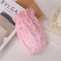 흰색패딩 레이스 팔토시 가을겨울 숏 사무실 다운 코트 보호대 여성 오피스 더러움 방지 화이트 팔뚝 4980187450, 연근 핑크 MZ -314