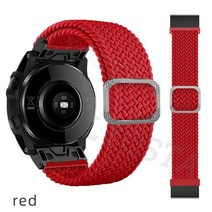 스트랩Garmin Fenix 5 5X Plus 6X Pro 3 HR 사파이어 7 7X Epix Loop 나일론 Smartwatch 손목 밴드 팔찌 용, 12 12_11 26mm Descent Mk1 MK2