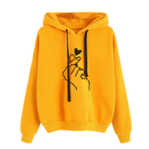 제이컬리 bebedi 여성용 하트스 프린팅 후드티