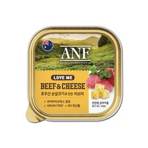 ANF 러브미 강아지 캔_NEW 100g X 9개, 1box, 소고기와치즈