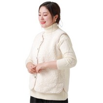 야야마켓 포근한 여성 양털조끼 겨울 성인 후리스 뽀글이 베스트 중년여성 직장인 학생 할머니 빅사이즈조끼