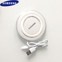 원래 삼성 무선 충전기 QI 충전 패드 갤럭시 S10 S8 S9 플러스 S7 S6 S20 S21 울트라 노트 20 울트라/10/9/8/5 EP-PG920I, [03] White