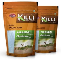 KILLI 피란다이 하드조드 초원 포도 Cissus quadrangularis 날레루 파우더 100g 2개입