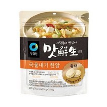 청정원 깊고진한국물 맛선생 황태 국물내기 한알 100g(25입) 엄마손맛 캠핑 식사준비 간편템 자취요리 혼밥, 28개