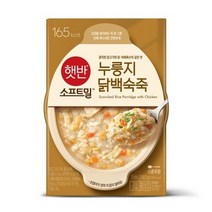 (햇반 소프트밀) 비비고 누룽지 닭백숙죽 280g, 15개