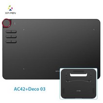 드로잉 패드 xp-pen deco 03 무선 2.4g 디지털 그래픽 태블릿 펜 태블릿배터리 없는 패시브 스타일러스 및 6 단축키 포함, 그리고 서다, 협력사