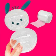 누구나 쉽게 만드는 테이프 풍선 만들기 전용 테이프 (구슬 버전), 풍선전용 테이프만 3개+ 구슬