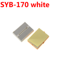 페그보드 MB-102 400 830 포인트 무납땜 PCB 브레드 SYB-170 SYB-46 120 ZY-204 65 스트립 점프 와이어 키트 5 개 2 개, 6.170 WHITE 5PCS