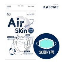 마스크 오염 방지 시트 이너 화장 악취 패드 30매 1팩