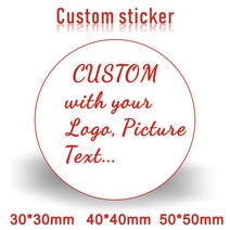 스티커인쇄기 라벨제작 폼텍라벨지 스티커라벨기커스텀 스티커 라벨 로고 프린팅 저널 귀여운 미적 접착, 02 40X40MM 100PCS