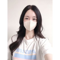 언니네 잡화공간 KF94 새부리형 퍼플 컬러마스크 25매 톤업핏, 블랙, 중형