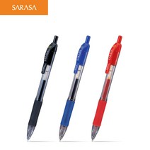 JJB3 제브라 사라사 젤볼펜 0.7 제브라볼펜 필기감좋은볼펜 수성안료볼펜 제브라사라사, 블랙