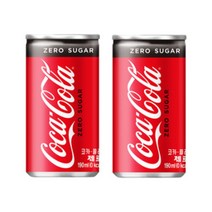 코크제로 코카콜라 제로 캔, 190ml, 18개