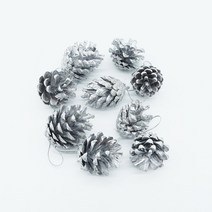 포인트 솔방울 장식 크리스마스트리 데코 포장 -SS