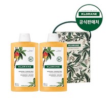 클로란 [클로란공식] 망고버터 손상모 샴푸 400ml 2개/케이스증정