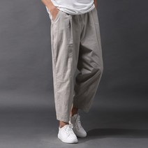 후앙스 와이드핏 린넨 스판 벌룬 밴딩 팬츠 FHCP-3829