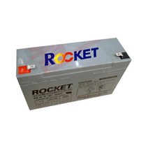 브랜드없음 [로케트] 전동차 배터리 6V10A, 단품없음