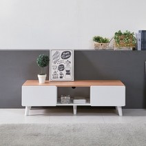 파로마 블룸 1200 AV 거실장 AT, 아카시아화이트
