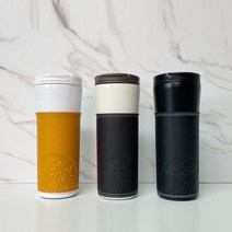 찜콩마켓 스타벅스 오페라 슬리브 텀블러 473ml, 블랙