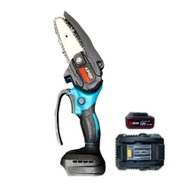 주피터 미니체인톱 4인치 마끼다 배터리 사용, 4ah배터리 / 고속미니충전기1set