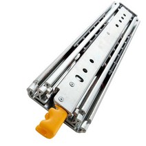 220kg 고중량 서랍 레일 슬라이딩 RV 캠핑카 3단 댐퍼, 60인치  152.4CM 양면 잠금 장치, 1개