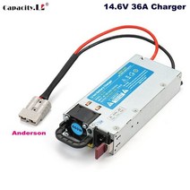 파워뱅크 캠핑 차박 12v 36a 빠른 어댑터 lifepo4 충전기 460w 전원 리튬 배터리 14.6v 빠른, 14.6v 36a 앤더슨, 유럽 ​​연합