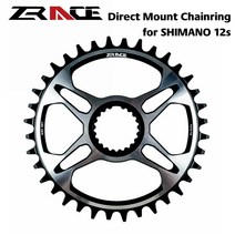 ZRACE 자전거 크랭크 12s 체인 링 32t34t36t38t 7075al 시마노, 38톤