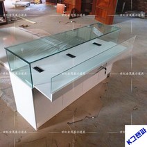 박물관전시함 세라믹쇼케이스 유리 보석장식진열함, 150x50x85/90 카운터