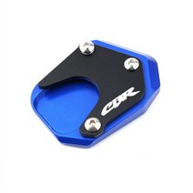 혼다 CBR650R CBR650F CBR500R 2013-오토바이 타이어 밸브 캡 킥 스탠드 발 확대기 사이드 확장 CBR 650R, Kickstand pad-Blue