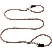 핸즈프리 8가지 기능 로프 가죽 리드줄 허리줄 가슴줄 Gihunk Hands Free Dog Leash(8.5ft) 8 in 1 Double Leash, 오렌지