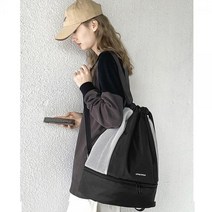 (블랙) 스트링 멀티 백팩 방수가방 골프 비치 수영가방 복조리백팩스타일백팩 스트링멀티백팩 스트링백팩 복조리백팩 스트링백 스포츠백팩 가벼운백팩 신발백팩