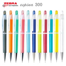 제브라 에스피나 300 샤프 0.5mm 15컬러 파스텔 비비드, BK 블랙