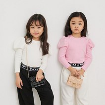 몽콕 골지셔링티셔츠