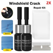 자동차앞유리돌빵 유리접착제 유리복원제 areyourshop 자동차 앞 유리 수리 키트 도구 auto glass repairing fluid resin for car window