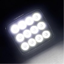 차량용 LED 써치라이트 화물차 선박 견인차 12V 24V 관광버스 윙바디 2.5톤 렉카차 캠핑카 작업장 공장 산업현장 용달차 포터 조명 자동차, SJ 201 블루1개